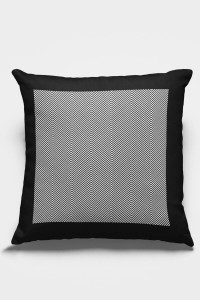 Koyu Gri Çerçeveli Çift Taraflı Yastık Kırlent Kılıfı KRL349 Koyu Gri Çerçeveli Çift Taraflı Yastık Kırlent Kılıfı KRL349