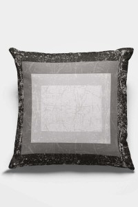 Siyah Çerçeveli Çift Taraflı Yastık Kırlent Kılıfı KRL365 Siyah Çerçeveli Çift Taraflı Yastık Kırlent Kılıfı KRL365