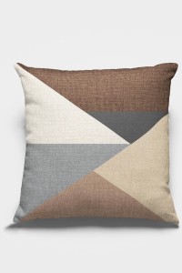 Kahverengi Geometrik Desen Çift Taraf Kırlent Kılıfı KRL391 Kahverengi Geometrik Desen Çift Taraf Kırlent Kılıfı KRL391