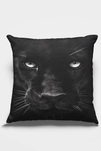 Jaguar Hayvan Temalı Çift Taraflı Kırlent Kılıfı KRL415 Jaguar Hayvan Temalı Çift Taraflı Kırlent Kılıfı KRL415