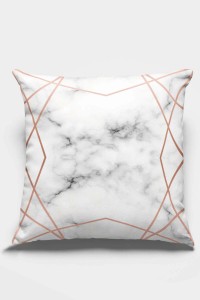 Bakır Prizma Çift Taraflı Yastık Kırlent Kılıfı KRL420 Bakır Prizma Çift Taraflı Yastık Kırlent Kılıfı KRL420