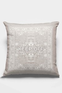 Vizon Keep Off Çift Taraflı Yastık Kırlent Kılıfı KRL454 Vizon Keep Off Çift Taraflı Yastık Kırlent Kılıfı KRL454