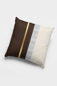 Kahverengi Avangarde Çift Taraflı Kırlent Kılıfı KRL979 Kahverengi Avangarde Çift Taraflı Kırlent Kılıfı KRL979