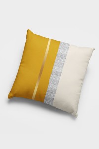 Hardal Avangarde Çift Taraflı Yastık Kırlent Kılıfı KRL986 Hardal Avangarde Çift Taraflı Yastık Kırlent Kılıfı KRL986