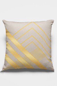 Vizon Çizgili Çift Taraflı Yastık Kırlent Kılıfı KRL999 Vizon Çizgili Çift Taraflı Yastık Kırlent Kılıfı KRL999