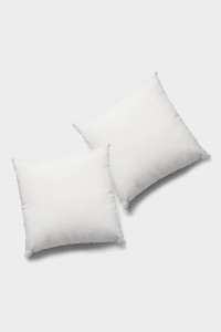 Beyaz Düz Sade 2'li Set Çift Taraflı Kırlent Kılıfı 2KRL026 Beyaz Düz Sade 2'li Set Çift Taraflı Kırlent Kılıfı 2KRL026