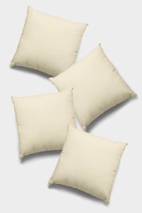 Krem Tek Renk 4'lü Set Çift Taraflı Kırlent Kılıfı 4KRL002 Krem Tek Renk 4'lü Set Çift Taraflı Kırlent Kılıfı 4KRL002
