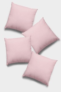 Pudra Tek Renk 4'lü Set Çift Taraflı Kırlent Kılıfı 4KRL006 Pudra Tek Renk 4'lü Set Çift Taraflı Kırlent Kılıfı 4KRL006