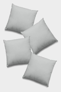 Açık Gri Düz 4'lü Set Çift Taraflı Kırlent Kılıfı 4KRL009 Açık Gri Düz 4'lü Set Çift Taraflı Kırlent Kılıfı 4KRL009