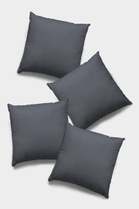 Koyu Gri Sade 4'lü Set Çift Taraflı Kırlent Kılıfı 4KRL011 Koyu Gri Sade 4'lü Set Çift Taraflı Kırlent Kılıfı 4KRL011