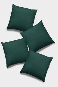 Zümrüt Yeşili 4'lü Set Çift Taraflı Kırlent Kılıfı 4KRL018 Zümrüt Yeşili 4'lü Set Çift Taraflı Kırlent Kılıfı 4KRL018