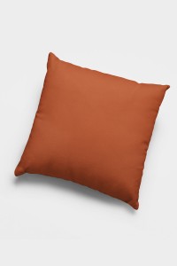 Turuncu Sade Düz Tek Renk Çift Taraflı Kırlent Kılıfı KRL020 Turuncu Sade Düz Tek Renk Çift Taraflı Kırlent Kılıfı KRL020