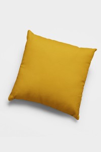 Hardal Sade Düz Tek Renk Çift Taraflı Kırlent Kılıfı KRL025 Hardal Sade Düz Tek Renk Çift Taraflı Kırlent Kılıfı KRL025