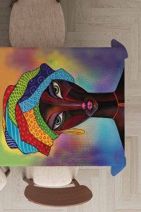 Çok Renkli Etnik Dokuma Leke Tutmaz Masa Örtüsü MSO065 Çok Renkli Etnik Dokuma Leke Tutmaz Masa Örtüsü MSO065