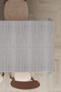 Gri Sade Premium Dokuma Leke Tutmaz Masa Örtüsü MSO090 Gri Sade Premium Dokuma Leke Tutmaz Masa Örtüsü MSO090