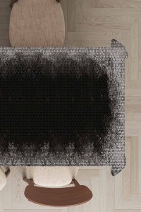 Siyah Yıldızlı Dokuma Leke Tutmaz Masa Örtüsü MSO117 Siyah Yıldızlı Dokuma Leke Tutmaz Masa Örtüsü MSO117