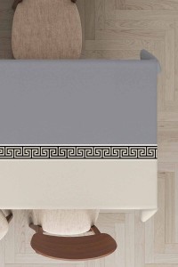 Gri Avangarde Dokuma Leke Tutmaz Masa Örtüsü MSO145 Gri Avangarde Dokuma Leke Tutmaz Masa Örtüsü MSO145