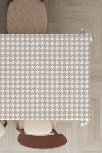 Bej Kazayağı Dokuma Leke Tutmaz Masa Örtüsü MSO286 Bej Kazayağı Dokuma Leke Tutmaz Masa Örtüsü MSO286
