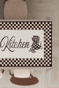 Bej Mutfak Desenli Dokuma Leke Tutmaz Masa Örtüsü MSO287 Bej Mutfak Desenli Dokuma Leke Tutmaz Masa Örtüsü MSO287