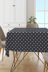 Füme Puantiyeli Dokuma Leke Tutmaz Masa Örtüsü MSO301 Füme Puantiyeli Dokuma Leke Tutmaz Masa Örtüsü MSO301