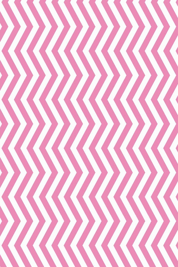 Pembe Zigzag Desenli Dokuma Leke Tutmaz Masa Örtüsü MSO303