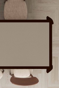 Bej Çerçeveli Dokuma Leke Tutmaz Masa Örtüsü MSO352 Bej Çerçeveli Dokuma Leke Tutmaz Masa Örtüsü MSO352