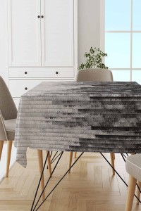 Füme Deri Görünümlü Dokuma Leke Tutmaz Masa Örtüsü MSO417 Füme Deri Görünümlü Dokuma Leke Tutmaz Masa Örtüsü MSO417