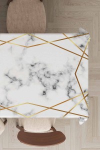 Gold Prizma Desen Dokuma Leke Tutmaz Masa Örtüsü MSO419 Gold Prizma Desen Dokuma Leke Tutmaz Masa Örtüsü MSO419