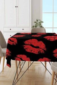Kırmızı Fashion Dokuma Leke Tutmaz Masa Örtüsü MSO439 Kırmızı Fashion Dokuma Leke Tutmaz Masa Örtüsü MSO439