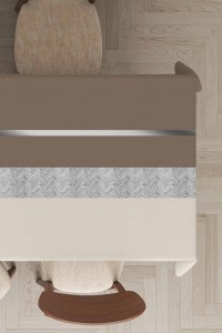 Bej Avangarde Dokuma Leke Tutmaz Masa Örtüsü MSO468 Bej Avangarde Dokuma Leke Tutmaz Masa Örtüsü MSO468