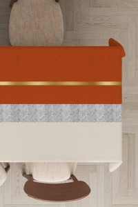 Tarçın Avangarde Dokuma Leke Tutmaz Masa Örtüsü MSO480 Tarçın Avangarde Dokuma Leke Tutmaz Masa Örtüsü MSO480