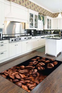 Kahverengi Kaymaz Taban Yıkanan Kahveli Mutfak Halısı AR084 Kahverengi Kaymaz Taban Yıkanan Kahveli Mutfak Halısı AR084