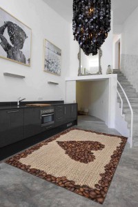 Kahverengi Kaymaz Tabanlı Yıkanır Kahveli Mutfak Halısı MT26 Kahverengi Kaymaz Tabanlı Yıkanır Kahveli Mutfak Halısı MT26