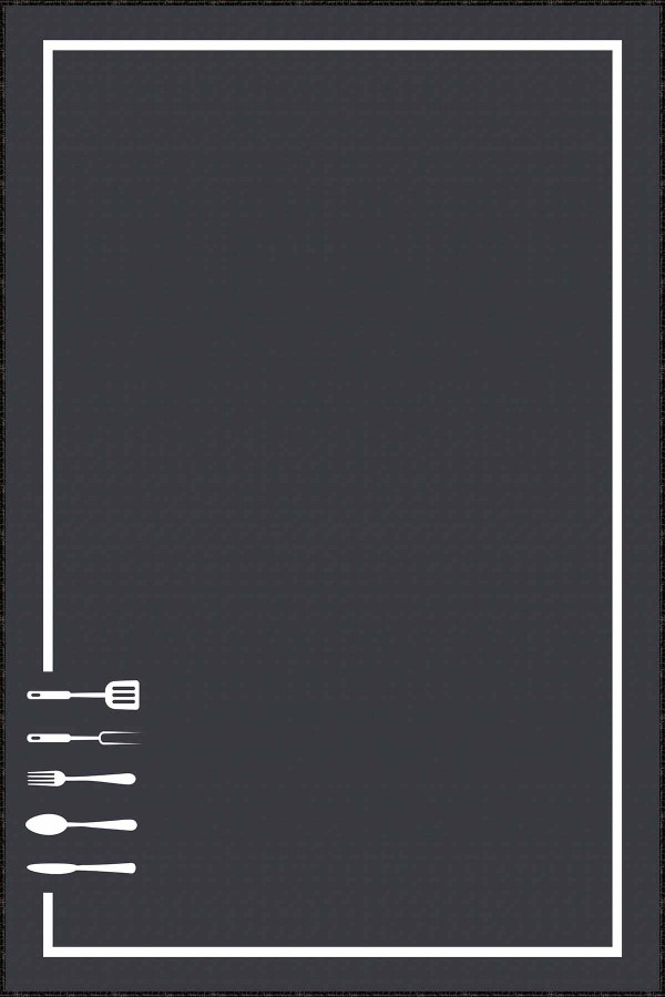 Antrasit Kaymaz Taban Kaşık Desen Mutfak Halısı Yolluk VH112