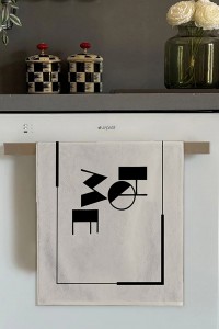 Kemik Home Yazılı Fırın Mutfak Havlusu 30x50cm
