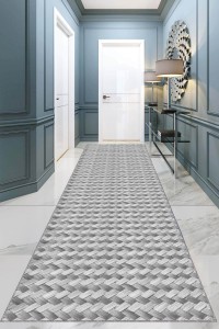 Gri Kaymaz Modern Kesme Rulo Özel Ölçülü Yolluk AR1188 Gri Kaymaz Modern Kesme Rulo Özel Ölçülü Yolluk AR1188