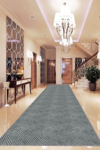 Koyu Gri Kaymaz Modern Kesme Rulo Özel Ölçülü Yolluk AR1189 Koyu Gri Kaymaz Modern Kesme Rulo Özel Ölçülü Yolluk AR1189