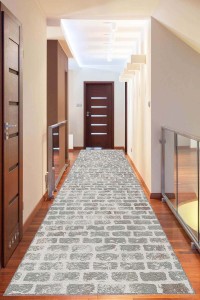 Gri Kaymaz Makinede Yıkanır Geometrik Kesme Yolluk AR1210 Gri Kaymaz Makinede Yıkanır Geometrik Kesme Yolluk AR1210