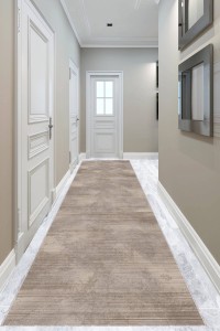 Bej Kaymaz Sade Kesme Rulo Özel Ölçülü Yolluk AR1434 Bej Kaymaz Sade Kesme Rulo Özel Ölçülü Yolluk AR1434