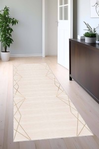 Bej Kaymaz Modern Kesme Rulo Özel Ölçülü Yolluk AR1496 Bej Kaymaz Modern Kesme Rulo Özel Ölçülü Yolluk AR1496