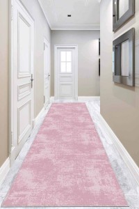 Pembe Kaymaz Taban Sade Kesme Rulo Özel Ölçülü Yolluk AR261 Pembe Kaymaz Taban Sade Kesme Rulo Özel Ölçülü Yolluk AR261
