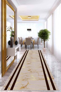 Bej Kaymaz Çerçeveli Kesme Rulo Özel Ölçülü Yolluk AR300 Bej Kaymaz Çerçeveli Kesme Rulo Özel Ölçülü Yolluk AR300