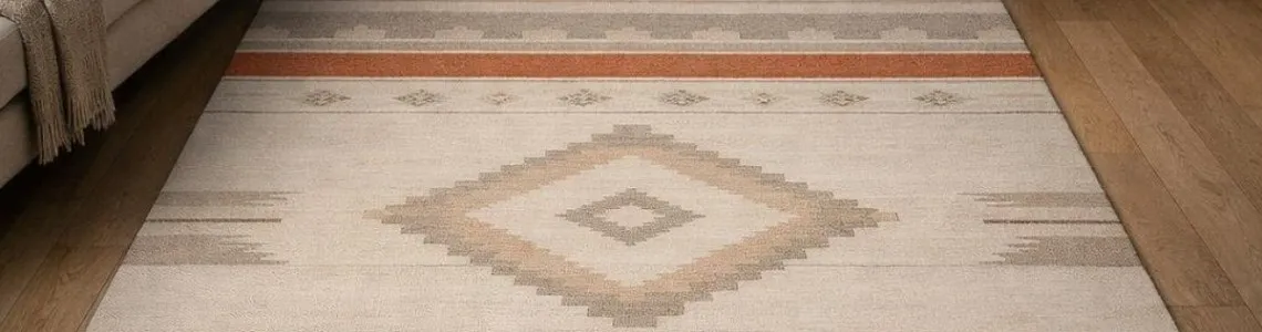 Modern Kilimlerle Açık Plan Salonlarda Alan Bölme Modern Kilimlerle Açık Plan Salonlarda Alan Bölme
