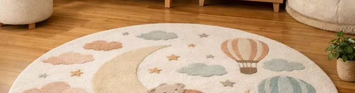 Bebek Odası Halılarında Antialerjik Dokuma Seçimi Bebek Odası Halılarında Antialerjik Dokuma Seçimi