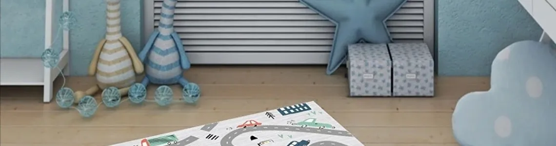 Kaymaz Tabanlı Çocuk Halıları Kaymaz Tabanlı Çocuk Halıları