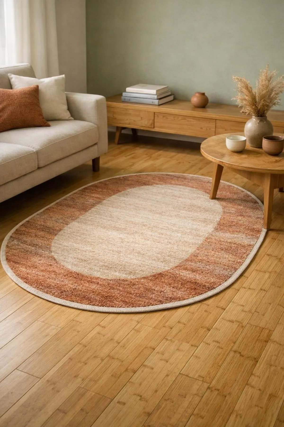 Oval Kaymaz Taban Halı Nerelerde Kullanılır?