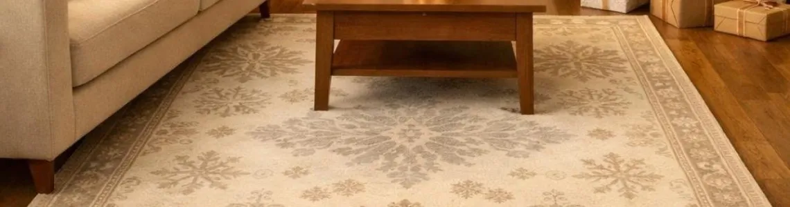 Yılbaşı Dekorasyonunda Halı Kullanım Fikirleri Yılbaşı Dekorasyonunda Halı Kullanım Fikirleri