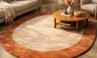 Yuvarlak Ve Oval Halılarla Salon Mobilyası Yerleşimi Yuvarlak Ve Oval Halılarla Salon Mobilyası Yerleşimi