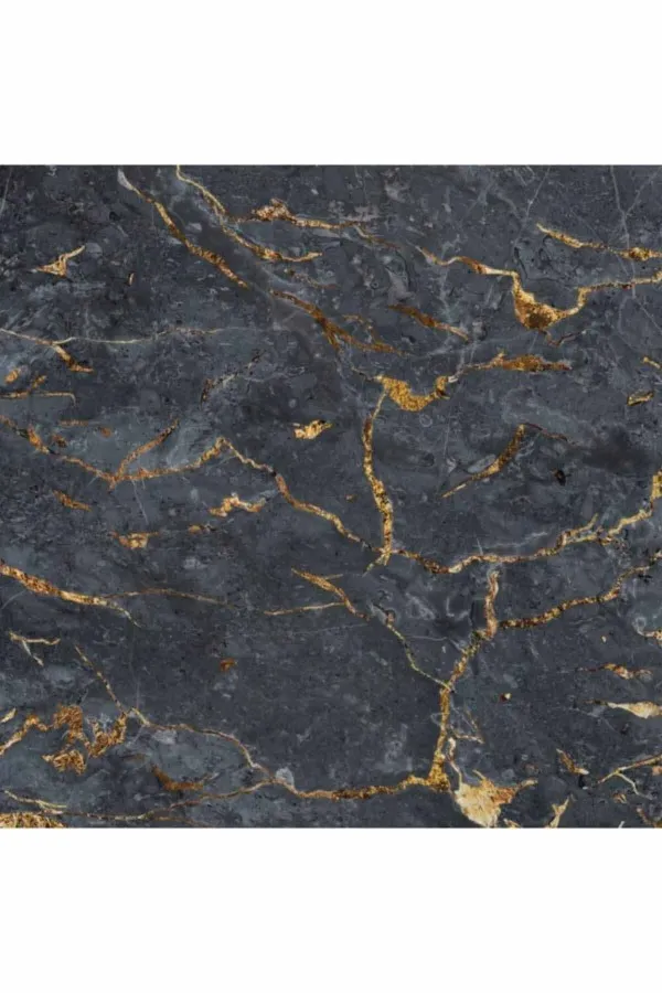 İkili Paspas Seti Füme Mermer Görünümlü Banyo Halısı Klozet Paspas Seti BS017