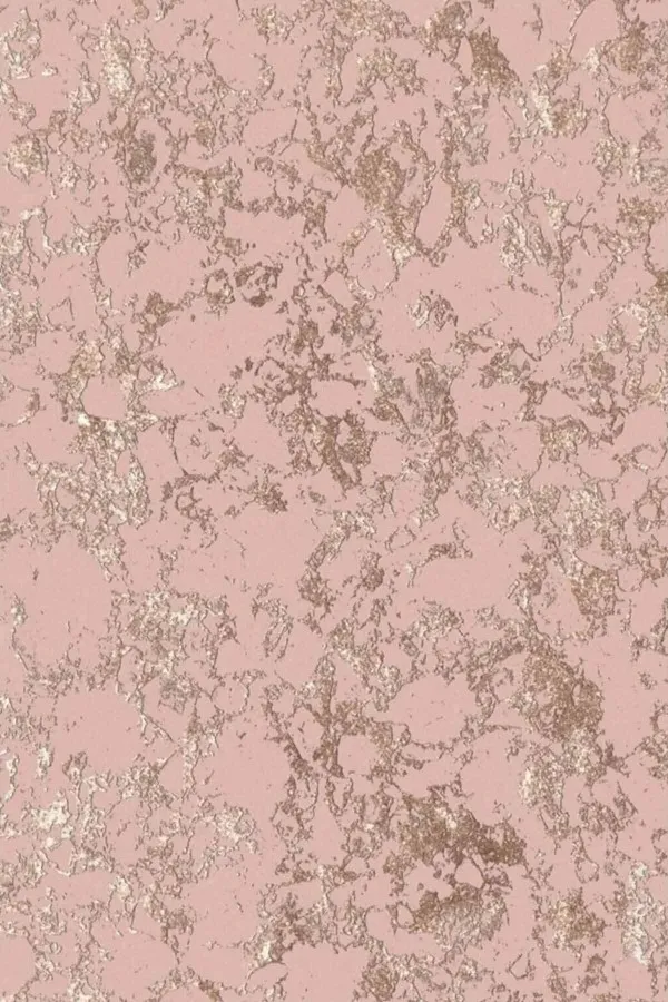 Banyo Halısı 100X200 Pembe Mermer Görünümlü Banyo Halısı Klozet Paspas Seti BS022